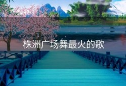 株洲广场舞最火的歌