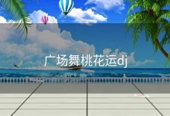 广场舞桃花运dj
