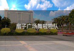 扇子广场舞啦啦队