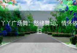 丫丫广场舞：愁绪舞动，情怀依旧