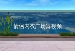 情侣内衣广场舞视频