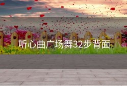听心曲广场舞32步背面