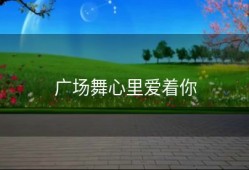 广场舞心里爱着你