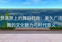 梦高原上的舞蹈狂欢：美久广场舞的文化魅力与时代意义