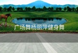 广场舞杨丽萍健身舞