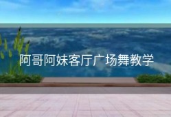 阿哥阿妹客厅广场舞教学