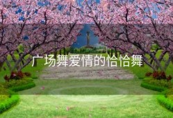广场舞爱情的恰恰舞
