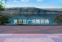 黄豆豆广场舞祈祷