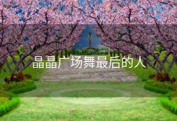 晶晶广场舞最后的人