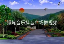 锻炼音乐抖音广场舞视频