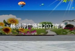 杨丽萍广场舞2017年专