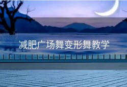 减肥广场舞变形舞教学