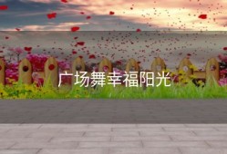 广场舞幸福阳光