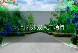 阿哥阿妹双人广场舞