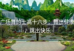 广场舞的士高十六步：舞出健康，跳出快乐