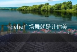 hehe广场舞就是让你美