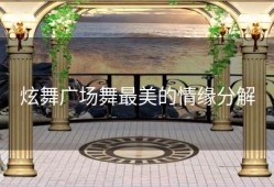 炫舞广场舞最美的情缘分解