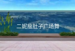 二妮瘦肚子广场舞