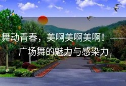 舞动青春，美啊美啊美啊！——广场舞的魅力与感染力