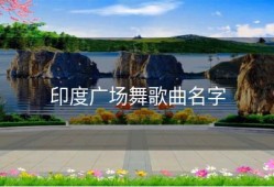 印度广场舞歌曲名字