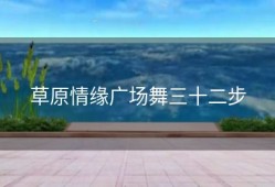 草原情缘广场舞三十二步