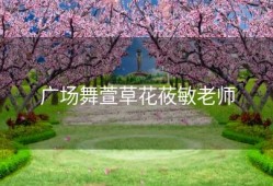 广场舞萱草花莜敏老师