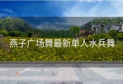 燕子广场舞最新单人水兵舞