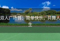 双人广场舞：简单快乐，共舞人生