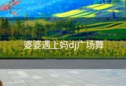 婆婆遇上妈dj广场舞