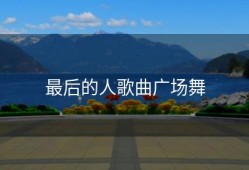 最后的人歌曲广场舞