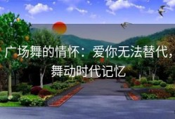 广场舞的情怀：爱你无法替代，舞动时代记忆