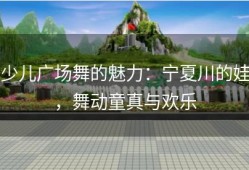 少儿广场舞的魅力：宁夏川的娃，舞动童真与欢乐