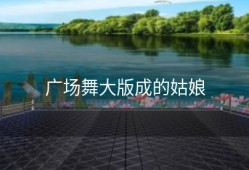 广场舞大版成的姑娘