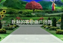 默默的等歌曲广场舞