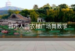 城市人回农村广场舞教学