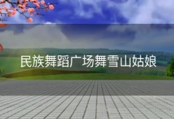 民族舞蹈广场舞雪山姑娘