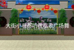 大街小巷都听我唱歌广场舞