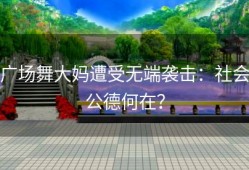 广场舞大妈遭受无端袭击：社会公德何在？