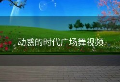 动感的时代广场舞视频