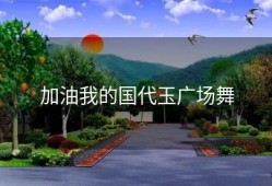 加油我的国代玉广场舞