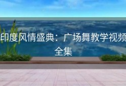 印度风情盛典：广场舞教学视频全集