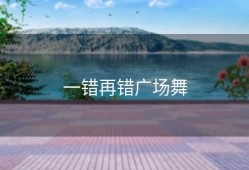 一错再错广场舞