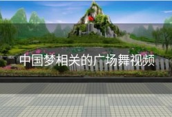 中国梦相关的广场舞视频