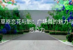 草原恋花与影：广场舞的魅力与感染力