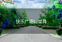 快乐广场蝴蝶舞