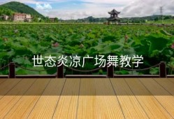 世态炎凉广场舞教学