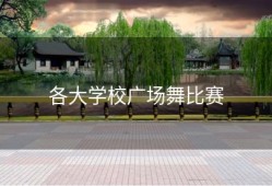 各大学校广场舞比赛