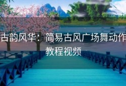 古韵风华：简易古风广场舞动作教程视频