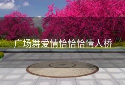 广场舞爱情恰恰恰情人桥