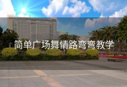 简单广场舞情路弯弯教学